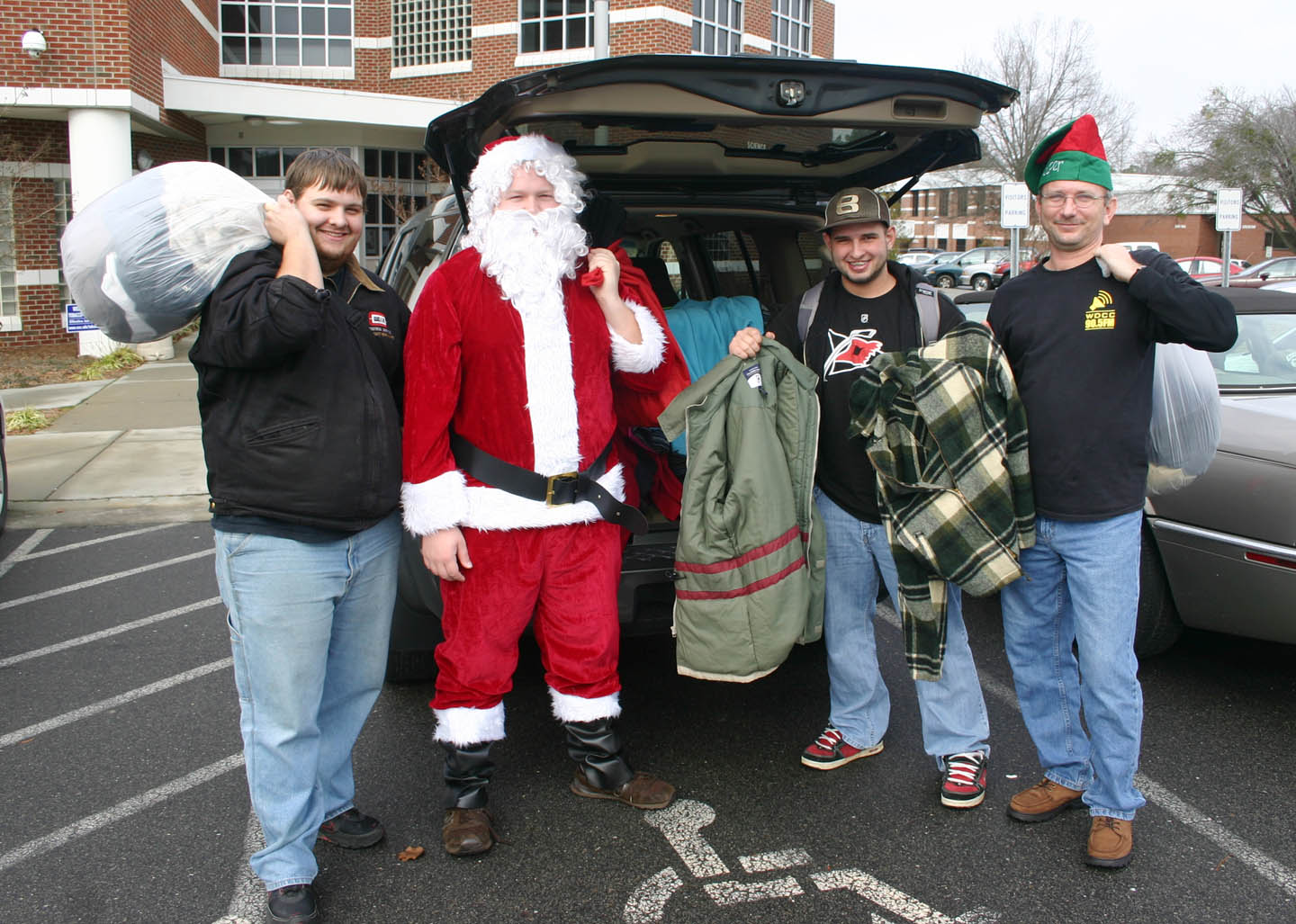 Central Carolina C.C. Broadcasting students collect, donate coats