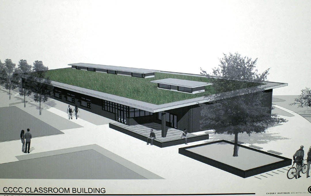 Read the full story, Chatham commissioners okay green roof, water for CCCC Sustainable Building