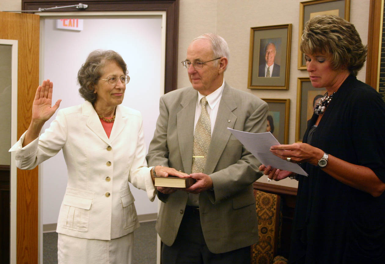 Read the full story, Underwood sworn in as new CCCC trustee