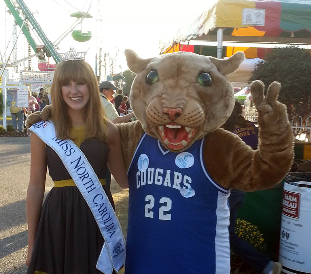 Read the full story, Miss NC meets Charlee Cougar at Lee Fair