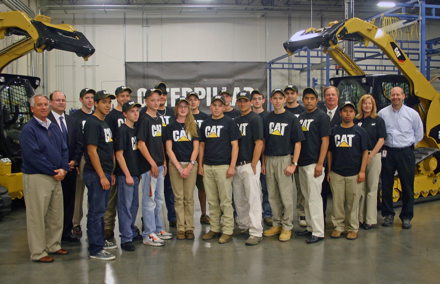 Caterpillar's youth welding apprenticeship inducts 16