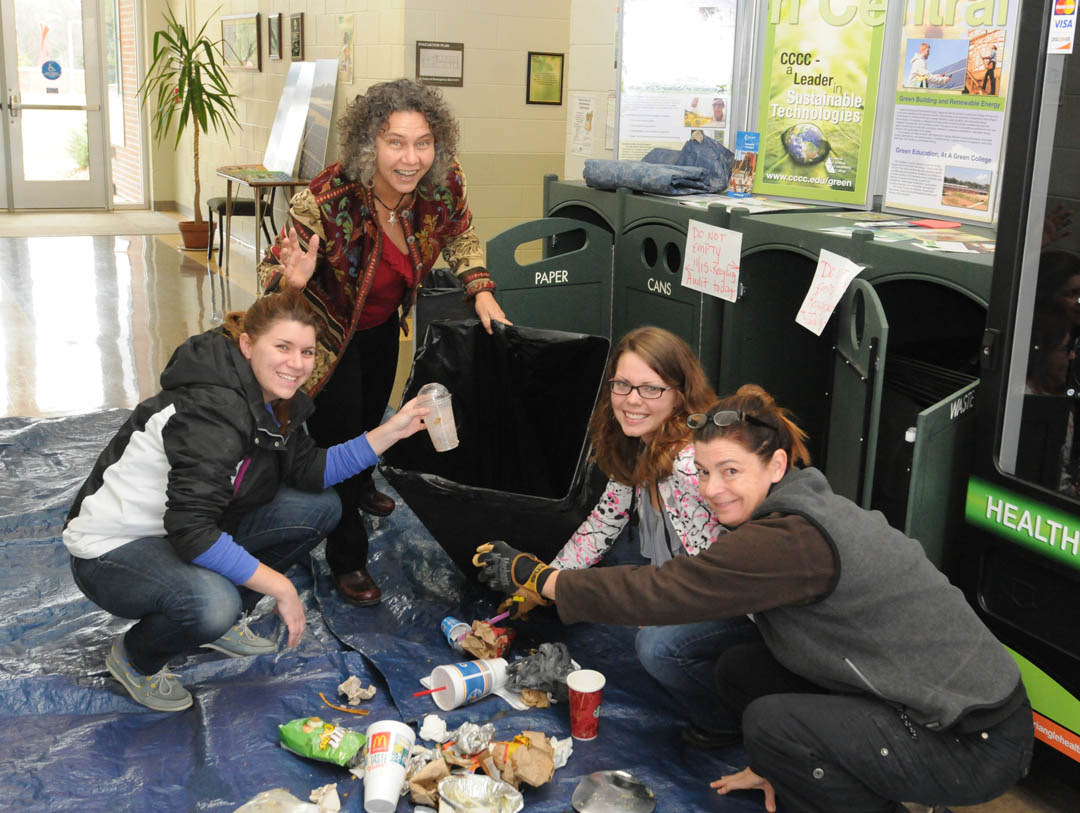 CCCC Chatham Campus celebrates America Recycles Day