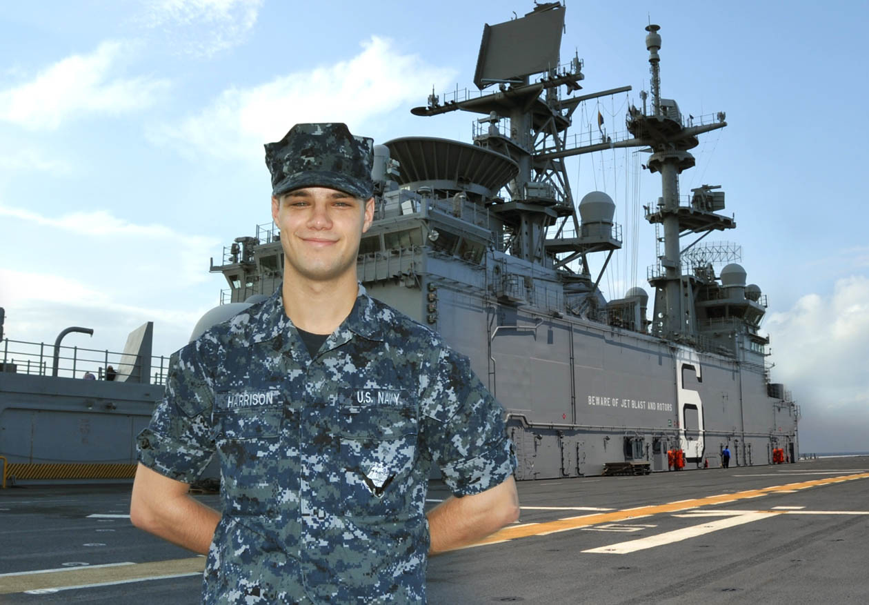 Read the full story, LEC graduate serves aboard Navy's newest amphibious - assault ship 