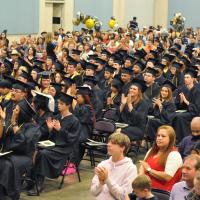 Here are scenes from the Central Carolina Community College 2 p.m. graduation today. See more downloadable photos at www.cccc.edu/slideshows.