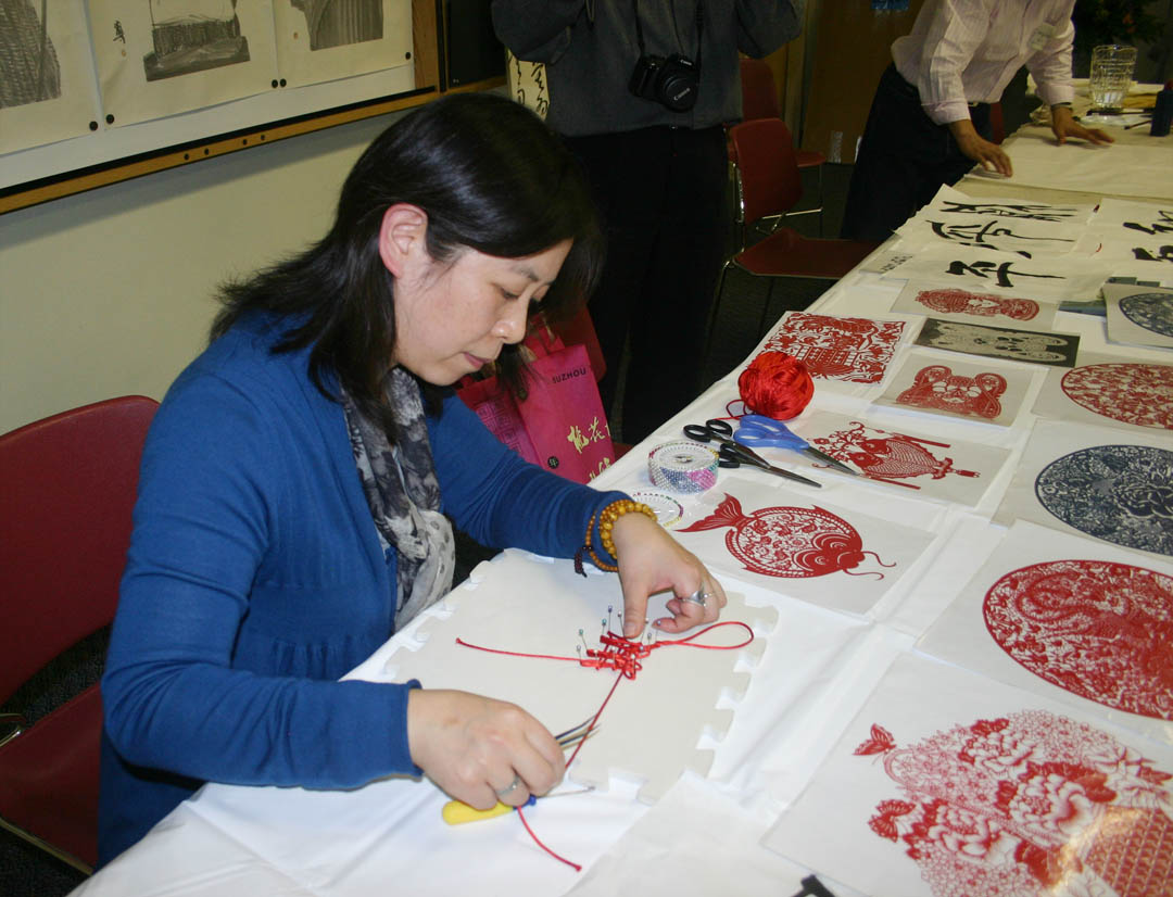 CCCC Chinese Art Show impresses visitors, opens doors