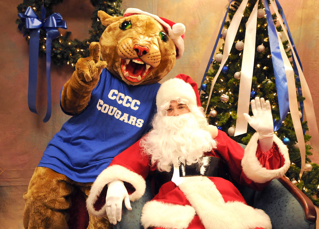 CCCC hosts first Christmas tree lighting, Santa visit