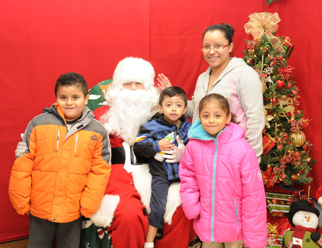 Community enjoys first CCCC tree lighting, Santa visit