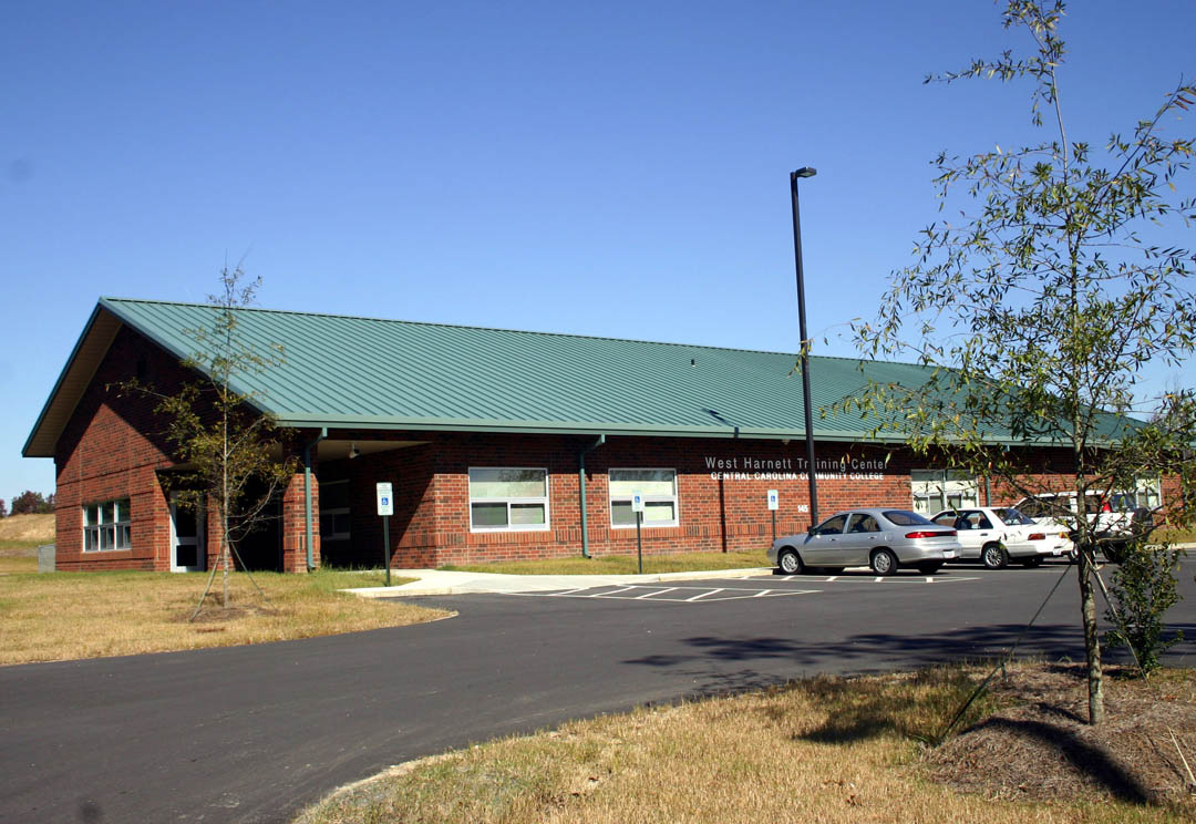 Click to enlarge,  Central Carolina Community College's West Harnett Center, located at 145 Olive Farm Road in the rural western part of the county, was designed to meet the needs of a broad spectrum of students and businesses. It offers a General Educational Development diploma program; degree, diploma and certificate in barbering, English as a Second Language, welding, diesel mechanics, and lawn and garden training. The 8,500-square-foot facility includes classrooms, barbering shop, 24-station computer lab and an industrial training lab for workforce development. For more information on the programs offered by the West Harnett Center, contact Walter Cotton, director of the barbering program and site supervisor, at 919-498-1210 or e-mail at wcotton@cccc.edu.  