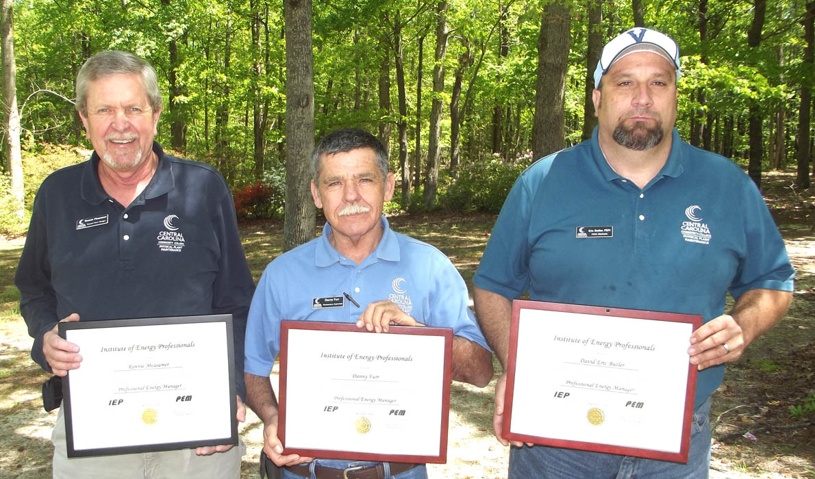 Read the full story, Three CCCC employees receive PEM certification
