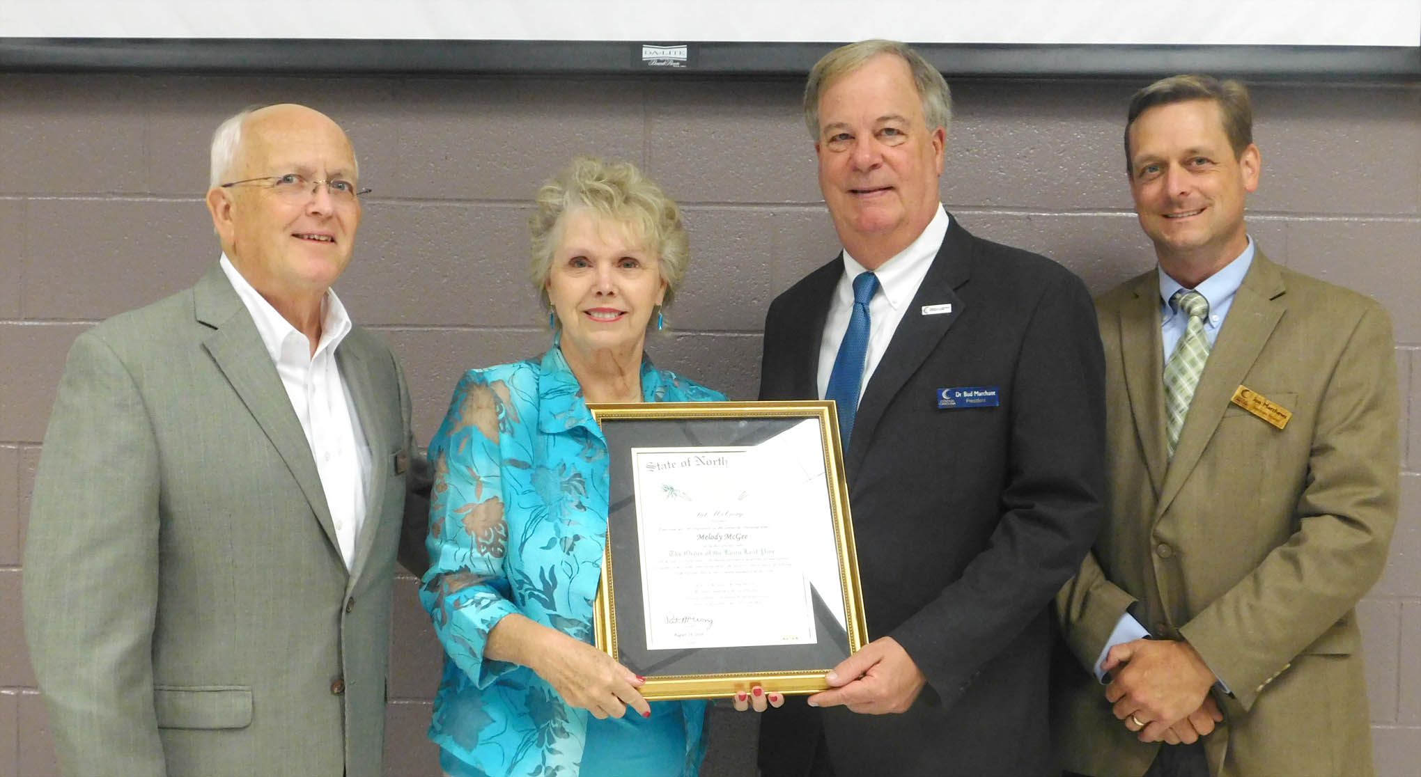 Read the full story, Retirement reception honors CCCC's Melody McGee