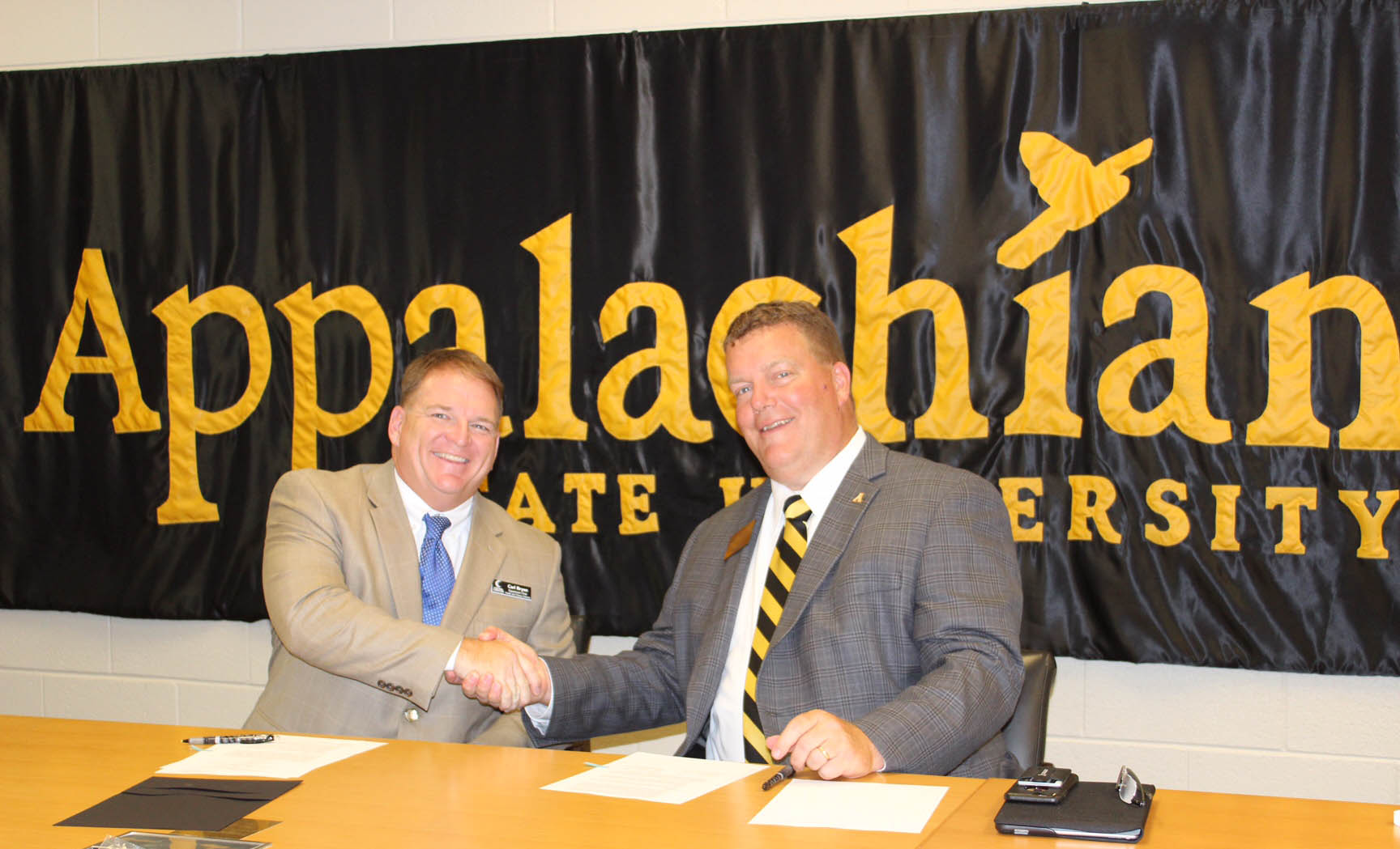 CCCC's Health & Fitness Science signs articulation with Appalachian State University