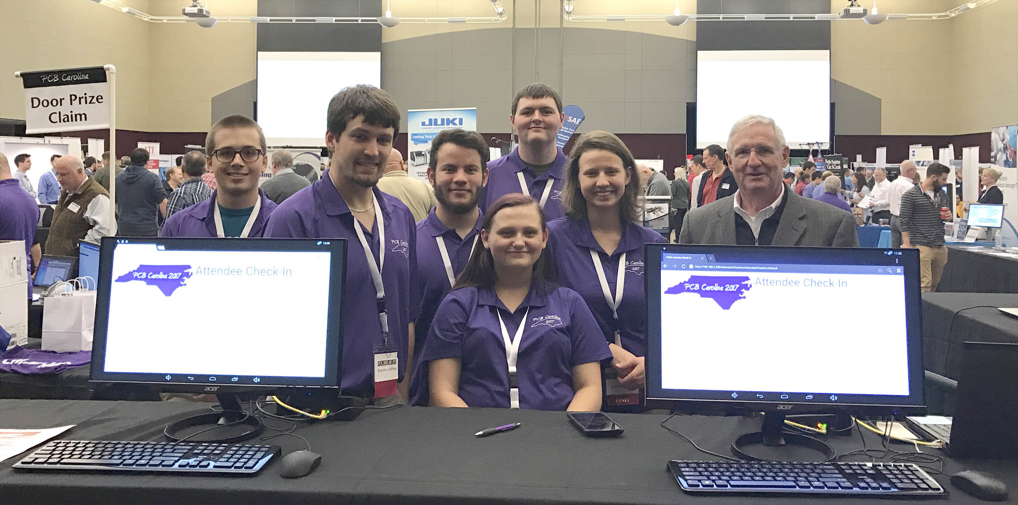 CCCC Laser and Photonics students volunteer for technical conference