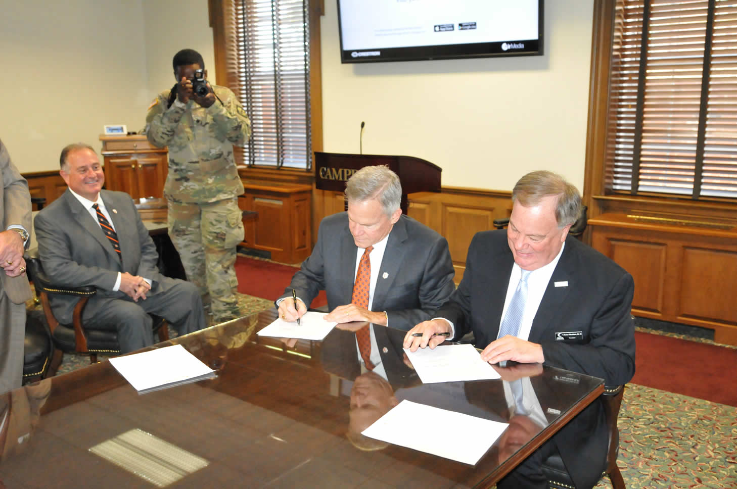 Campbell, CCCC sign agreement to expand ROTC program

