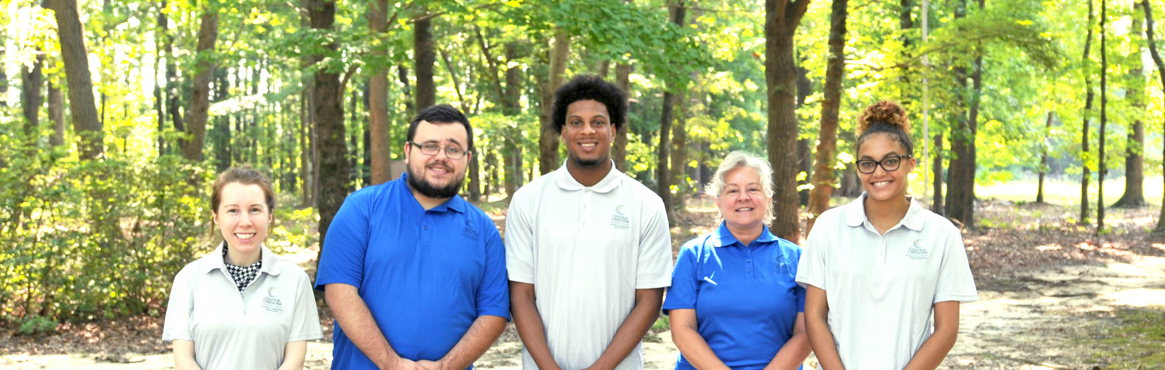 Click to enlarge,  The Central Carolina Community College Student Government Association officers for 2018-2019 are, left to right: Diana Mattson of Sanford, Treasurer; Dylan Hargis of Angier, President; Keyon Jones of Spring Lake, Vice President for Lee County; Stephanie Sellers of Cameron, Secretary; and Leah Laney of Erwin, Vice President for Harnett County. 