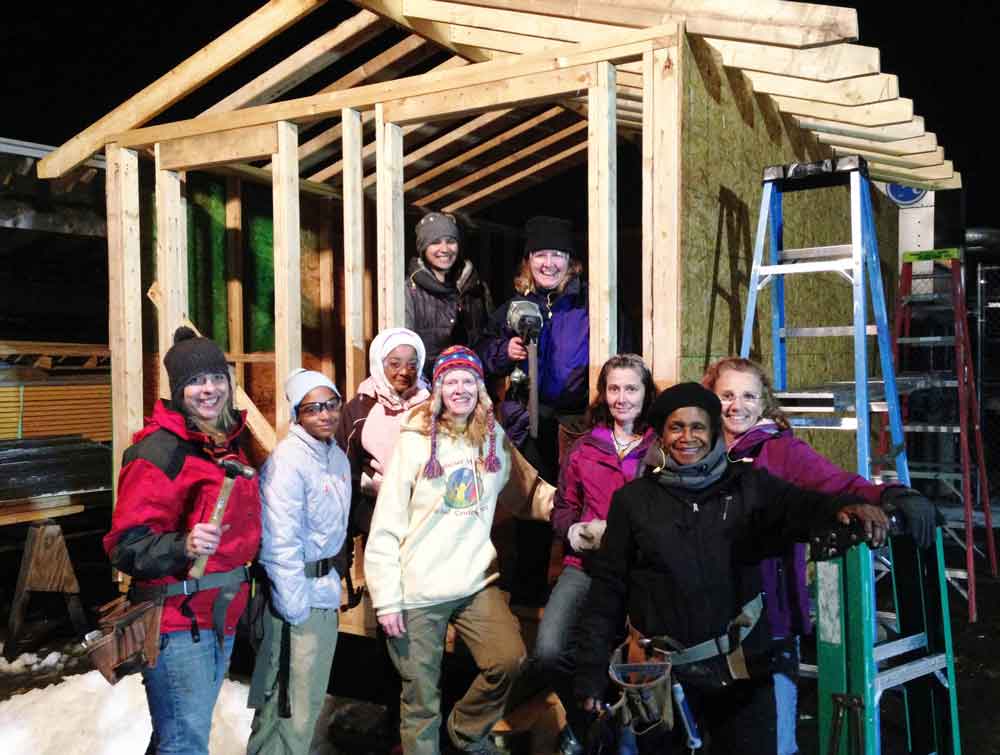 Click to enlarge,  The Central Carolina Community College Women in Construction class is having an impact on individual lives, giving students an opportunity to follow their dreams. 