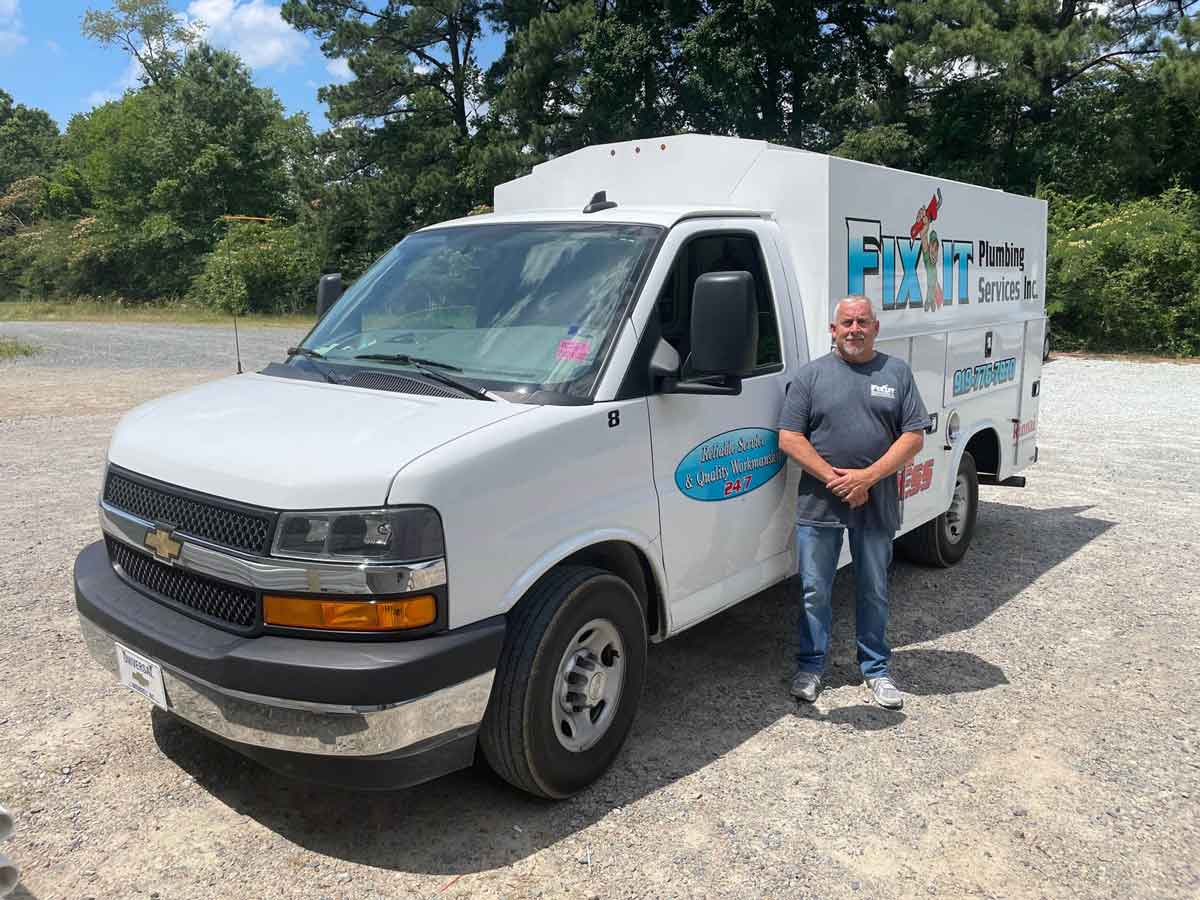 Click to enlarge,  Central Carolina Community College graduate Neil Coggins has established the Fix-It Plumbing Scholarship Endowment at his alma mater. 