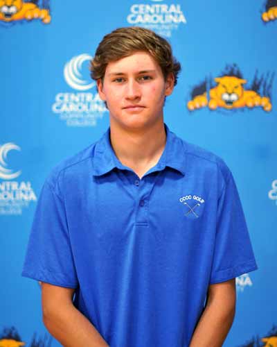 Click to enlarge,  Noah Ritch is the lone returnee to the CCCC golf team. "He was our MVP last season as a freshman and I expect him to continue to get better and be our leader on and off the course," said Coach Jonathan Hockaday. 