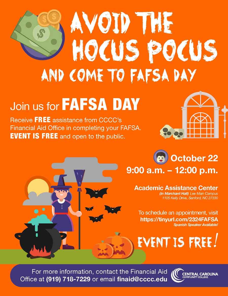 CCCC will host FAFSA Day