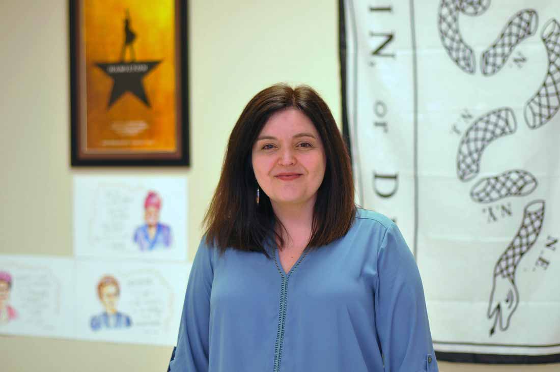 Click to enlarge,  Bianka Rhodes Stumpf, History &amp; Social Sciences Lead Instructor at Central Carolina Community College, is receiving national attention in this year's American Association of Community College's (AACC) Dale P. Parnell Faculty Distinction Recognition. 