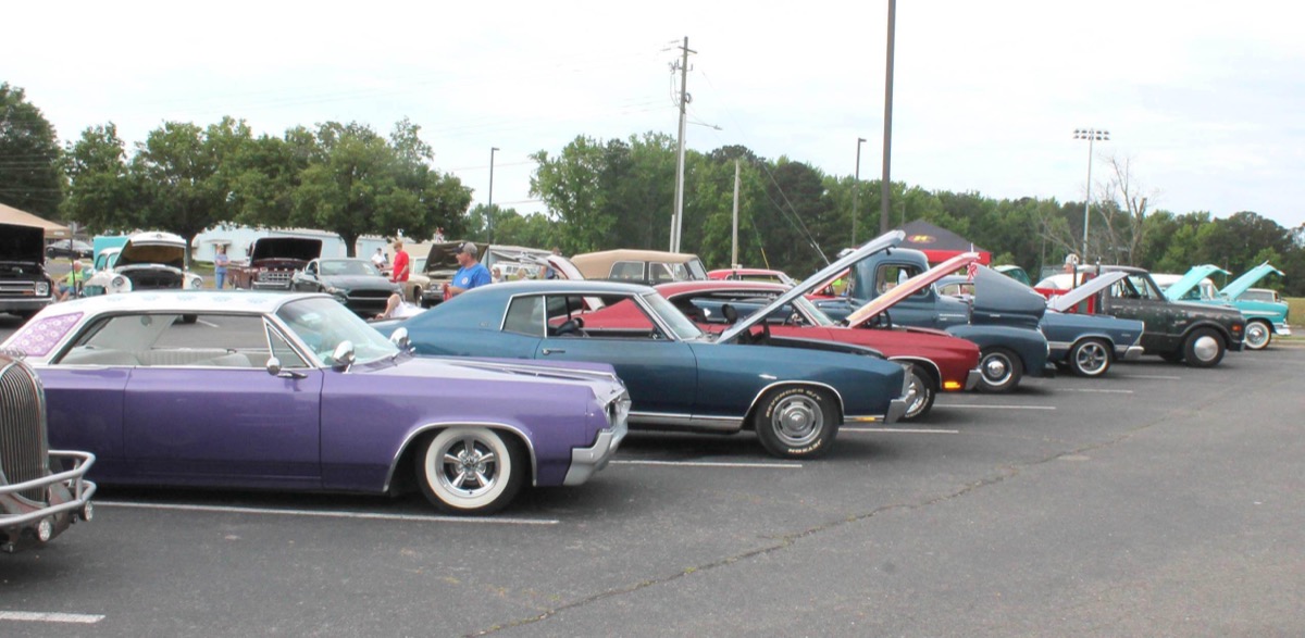 Click to enlarge,  The 6th Annual Central Carolina Community College Car and Motorcycle Show will be held from 10 a.m. to 3 p.m. Saturday, May 6, at the CCCC Lee Main Campus, 1105 Kelly Drive, Sanford. Here is a photo from a previous show. 