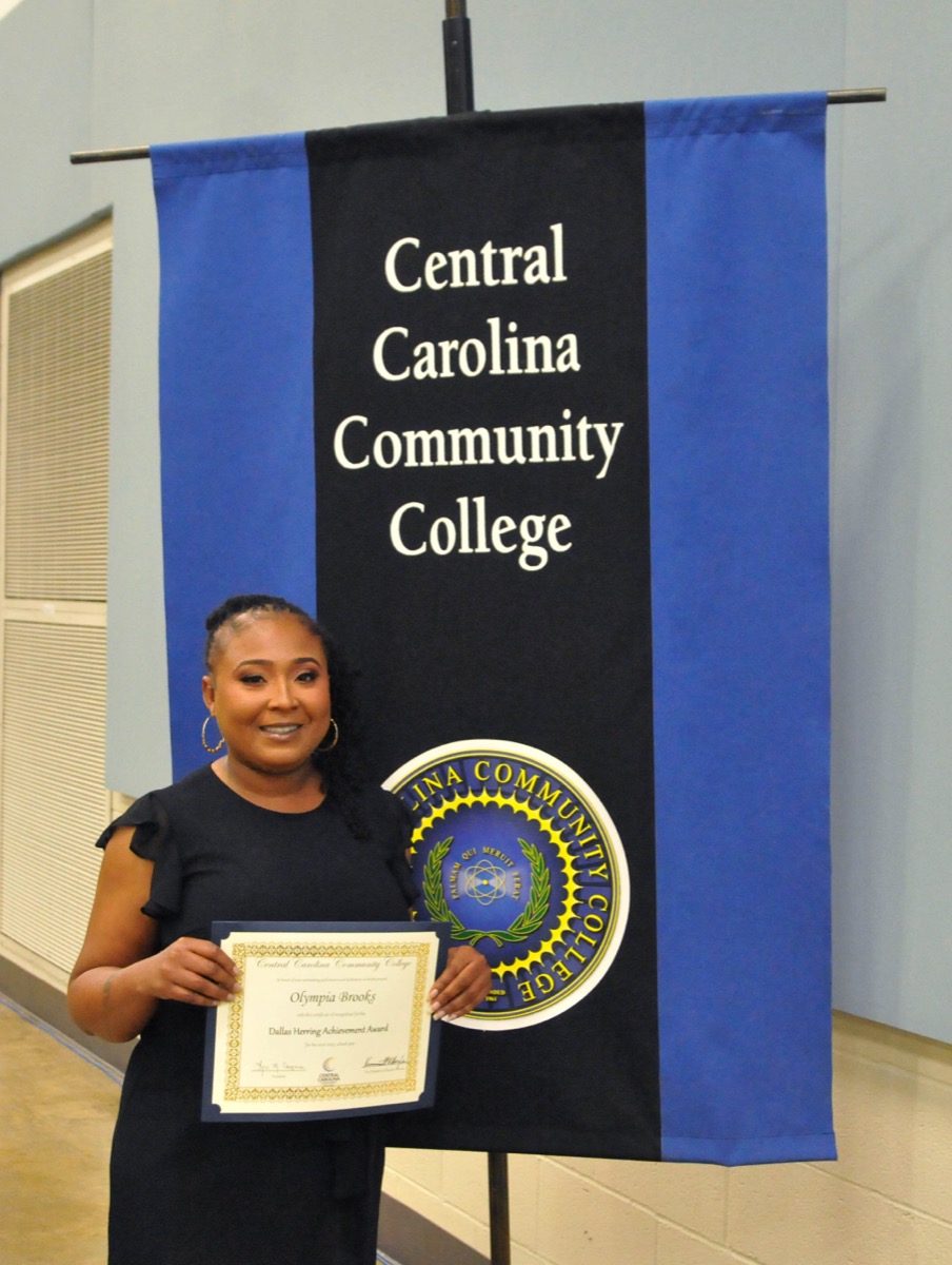 Excellence honored at Central Carolina Community College