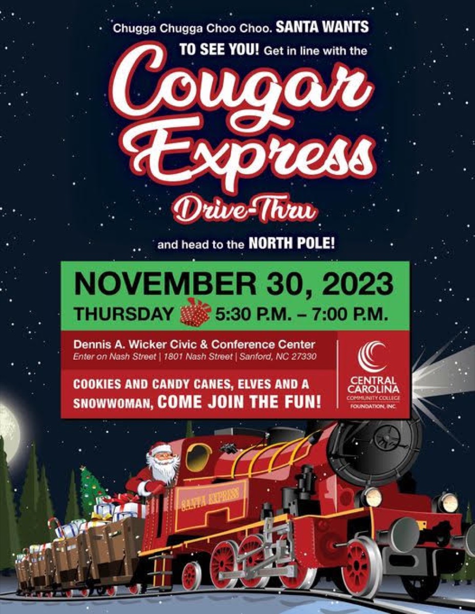 Cougar Express holiday drive-thru event set for Nov. 30