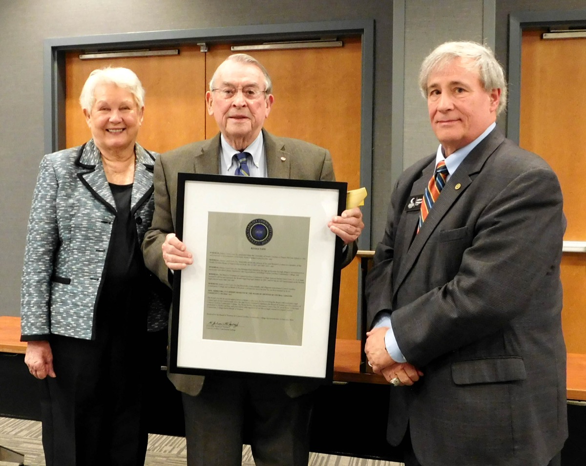 Read the full story, CCCC Trustees salute Attorney Jimmy L. Love