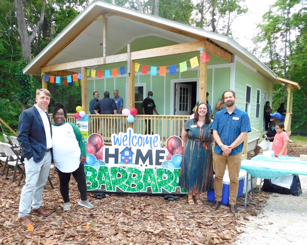 Chatham Habitat for Humanity hosts home dedication ceremony in Moncure