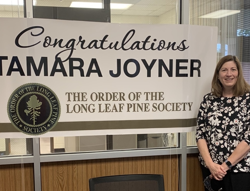 CCCC's Tamara Joyner awarded The Order of the Long Leaf Pine