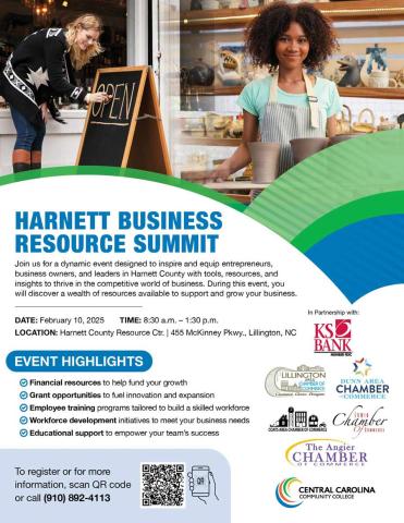 CCCC Harnett Business Resource Summit, 2025