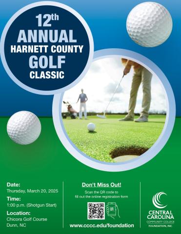 CCCC Foundation Golf Classic coming to Harnett