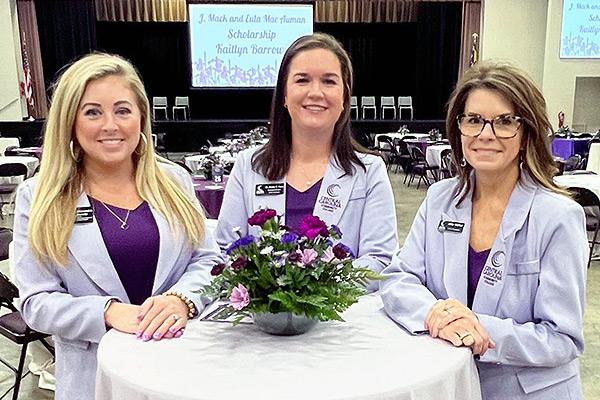 The Foundation Team - Alexandra Dowdy, Emily Hare, Abby Walker