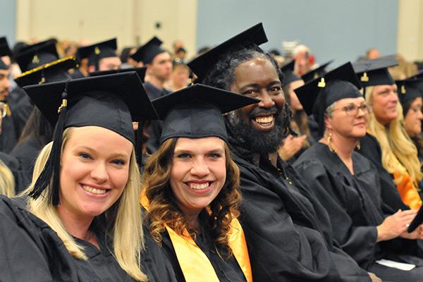 A group of happy graduates 