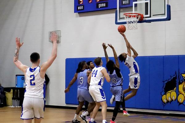 Men's Basketball being played 