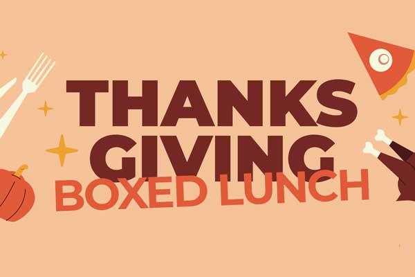 CCCC Culinary Arts Thanksgiving Boxed Lunch